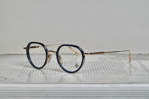 Chrome Hearts Glasses Sunglasses SQRTON PCKGOLD PLATED 4 1