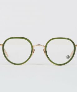 Chrome Hearts Glasses Sunglasses SQRTON – DARK OLIVEGOLD PLATED 1