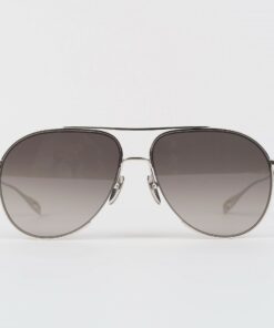 Chrome Hearts Glasses Sunglasses STEPPIN BLU – STAINLESS STEELDARK GREY GRADIENTSILVER 1