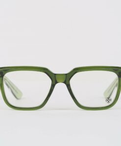 Chrome Hearts Glasses Sunglasses VAGILLIONAIRE II – DARK OLIVESILVER 1