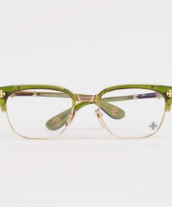 Chrome Hearts glasses BONENNOISSEUR II – DARK OLIVEGOLD PLATED 1 1013x1024 1