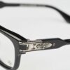Chrome Hearts glasses BULGE – BLACKSHINY SILVER 1