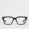 Chrome Hearts glasses BULGE – BLACKSHINY SILVER 2