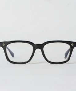 Chrome Hearts glasses COX UCKER – BLACKSHINY SILVER 1