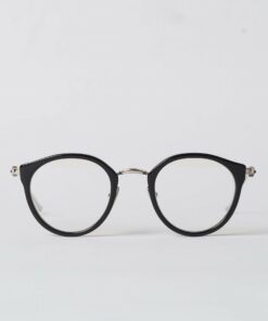 Chrome Hearts glasses DIG BIG – BLACKSHINY SILVER 1