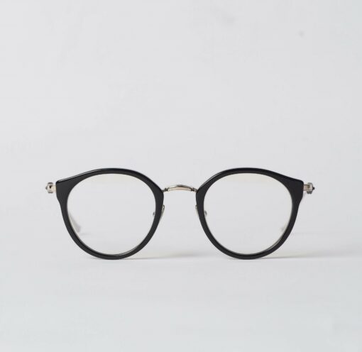 Chrome Hearts glasses DIG BIG – BLACKSHINY SILVER 1