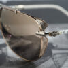 Chrome Hearts glasses GRITT – GOLD PLATEDSHINY SILVERWHITE PERFORATED LEATHER 1 1024x768 1