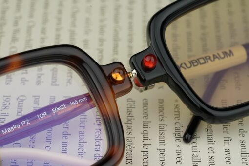 Kuboraum Glasses Sunglasses Mask P2 Tortoise 5