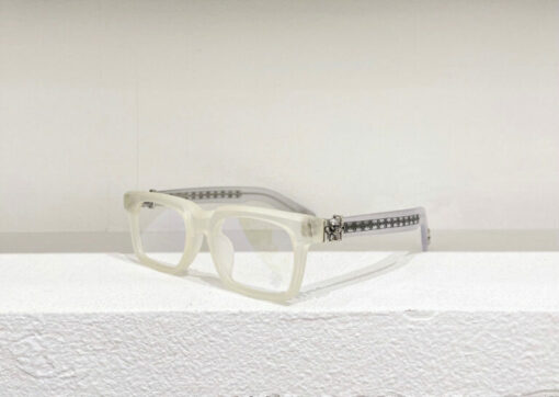 Chrome Hearts Glasses Glasses FOTI H.T2 WHITE SILVER 1