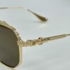 Chrome Hearts Sunglasses frame h8034 Gold Plated 2