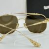 Chrome Hearts Sunglasses frame h8034 Gold Plated 4